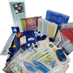 Huge Creative Memories‎ Scrapbooking Tools Paper Punches Organizer Lot